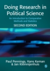 Image for Doing research in political science: an introduction to comparative methods and statistics