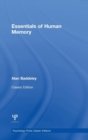 Image for Essentials of Human Memory (Classic Edition)