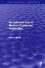 Image for An Introduction to Human-Computer Interaction