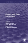 Image for Culture and Early Interactions (Psychology Revivals)