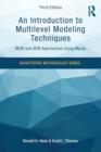 Image for An Introduction to Multilevel Modeling Techniques