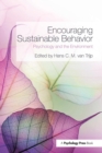 Image for Encouraging sustainable behavior  : psychology and the environment