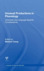Image for Unusual Productions in Phonology