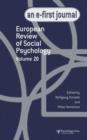 Image for European Review of Social Psychology: Volume 20
