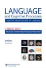 Image for Biological Foundations of Language Production : A Special Issue of Language and Cognitive Processes
