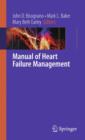 Image for Manual of Heart Failure Management