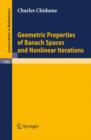 Image for Geometric Properties of Banach Spaces and Nonlinear Iterations