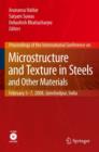 Image for Microstructure and texture in steels and other materials