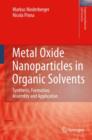 Image for Metal Oxide Nanoparticles in Organic Solvents