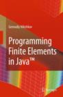 Image for Programming Finite Elements in Java (TM)