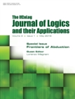 Image for IfColog Journal of Logics and their Applications. Volume 3, number 1. Frontiers of Abduction