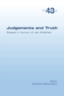 Image for Judgements and Truth. Essays in Honour of Jan Wolenski