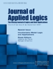 Image for Journal of Applied Logics, Volume 8, Number 8, September 2021. Special issue