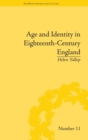 Image for Age and Identity in Eighteenth-Century England