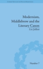 Image for Modernism, middlebrow and the literary canon  : the Modern Library Series, 1917-1955
