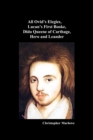 Image for Christopher Marlowe : All Ovid&#39;s Elegies, Lucan&#39;s First Booke, Dido Queene of Carthage, Hero and Leander