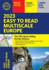 Image for 2023 Philip&#39;s Easy to Read Multiscale Road Atlas Europe