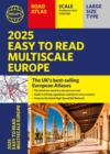 Image for 2025 Philip&#39;s Easy to Read Multiscale Road Atlas of Europe