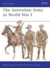 Image for The Australian Army in World War I