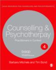 Image for Legal Issues Across Counselling &amp; Psychotherapy Settings