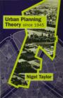 Image for Urban planning theory since 1945.