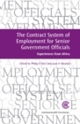 Image for The Contract System of Employment for Senior Government Officials