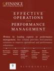 Image for Effective Operations and Performance Management