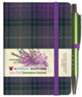 Image for Waverley S.T. (S): Heather Mini with Pen Pocket Genuine Tartan Cloth Commonplace Notebook