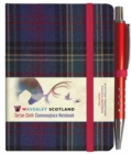 Image for Waverley S.T. (S): Hunting Mini with Pen Pocket Genuine Tartan Cloth Commonplace Notebook
