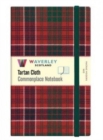 Image for MacRae Modern Red: Large : Waverley Genuine Tartan Cloth Commonplace Notebook (21cm x 13cm)