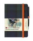 Image for Waverley Tartan Cloth Commonplace Notebooks: Black Watch Tartan Cloth Mini Notebook with Pen