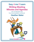 Image for Easy 4 me 2 learn writing meeting minutes and agendas