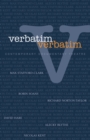 Image for Verbatim, verbatim: contemporary documentary theatre