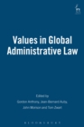 Image for Values in global administrative law