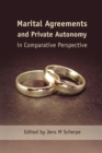 Image for Marital Agreements and Private Autonomy in Comparative Perspective
