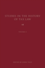 Image for Studies in the History of Tax Law, Volume 4