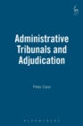 Image for Administrative tribunals and adjudication