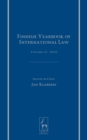 Image for Finnish yearbook of international lawVolume 21,: 2010