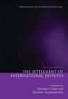 Image for The Settlement of International Disputes