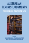 Image for Australian feminist judgments project  : righting and re-writing law