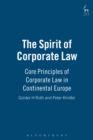 Image for The Spirit of Corporate Law
