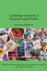 Image for Cambridge Yearbook of European Legal Studies, Vol 16 2013-2014