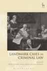 Image for Landmark Cases in Criminal Law