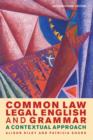 Image for Common law legal English and grammar: a contextual approach