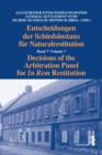 Image for Decisions of the Arbitration Panel for In Rem Restitution, Volume 7
