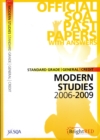 Image for Standard grade, general, credit modern studies 2006-2009