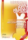 Image for Accounting &amp; Finance Standard Grade (G/C) SQA Past Papers