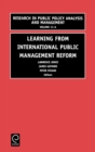 Image for Learning from International Public Management Reform