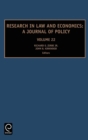 Image for Research in Law and Economics : A Journal of Policy
