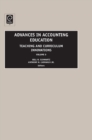 Image for Advances in Accounting Education: Teaching and Curriculum Innovations : 9